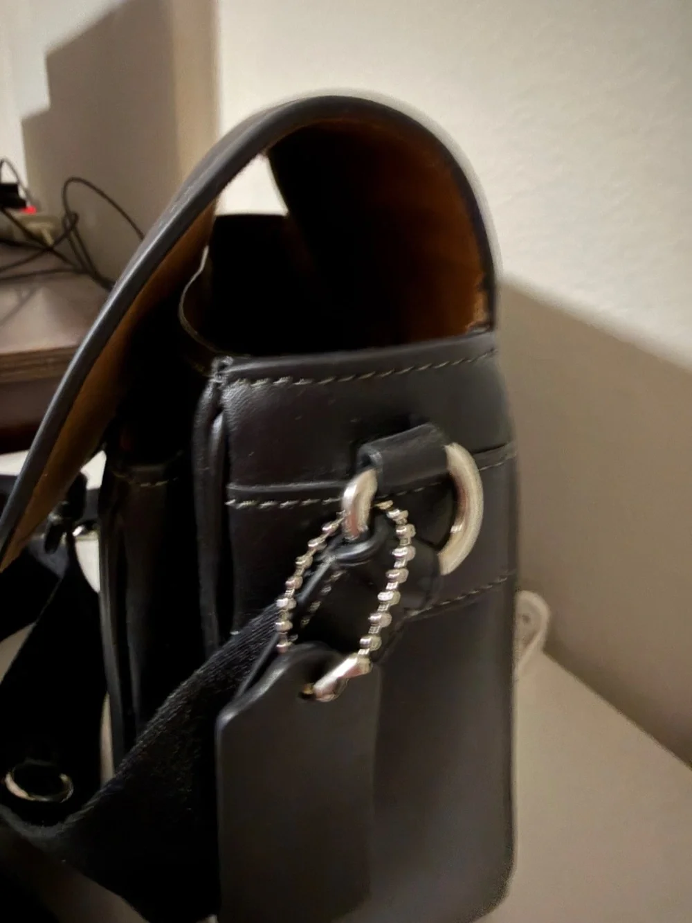 Coach Pace Messenger Bag.